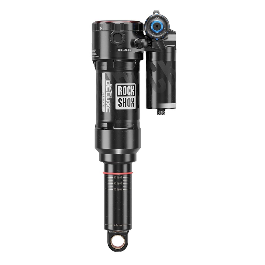 RockShox, Super Deluxe Ultimate C2, Rear shock, 230x65, Shaft Eyelet: Standard, Body Eyelet: Standard, 0 Neg/2 Pos Token, Reb55/Comp30, Lockout 4