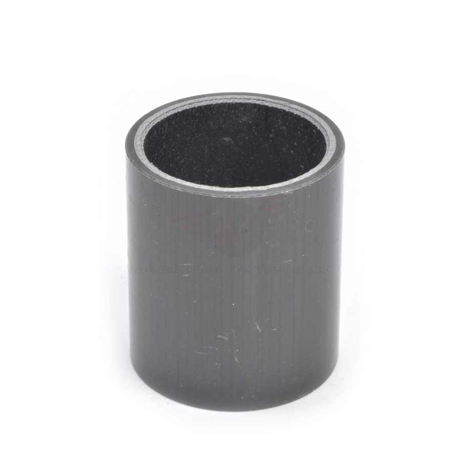 Wheels Manufacturing, Gloss Carbon, Headset Spacer, 1-1/8'', Height: 2.5mm/5mm/10mm/15mm/20mm, Carbon, Black, 62pcs