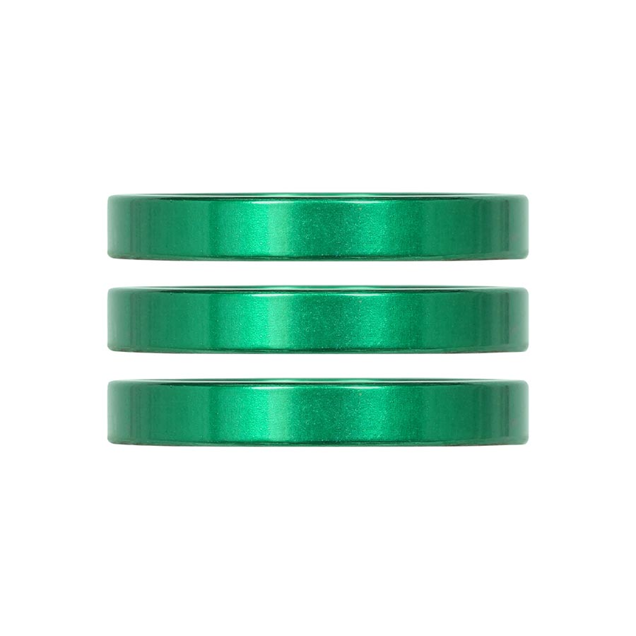 Industry Nine, iRiX, Headset Spacer, 1-1/8'', Height: 5mm, Aluminum, Turquoise, 3pcs