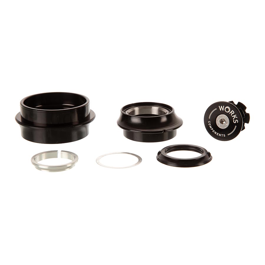 Works Components, EC44-EC56 Reach Adjust, Headset, : EC44/28.6 | EC56/40, ZS, External threadless, Complete, Black