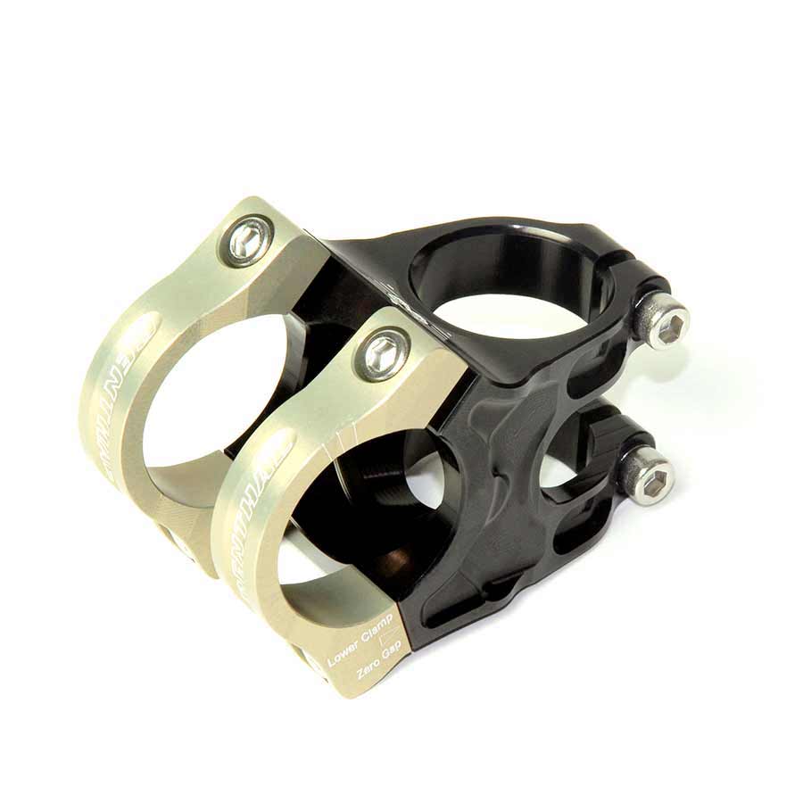 Renthal, Apex Stem, Stem, Clamp: 31.8mm, L: 31mm, Steerer: 28.6mm, ±6°, Black