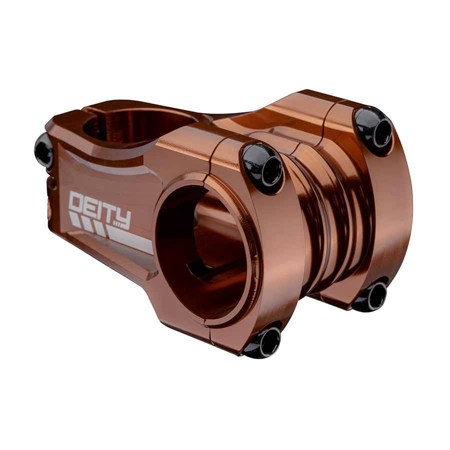 Deity, Copperhead, Stem, Diameter: 31.8mm, Length: 50mm, Steerer: 1-1/8'', 0°, Black