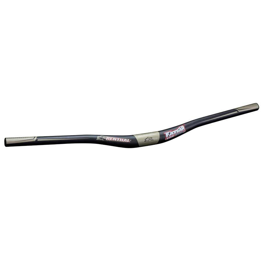 Renthal, Fatbar Lite Carbon 35, MTB Handlebar, Diameter: 35mm, 760mm, Rise: 10mm, Black