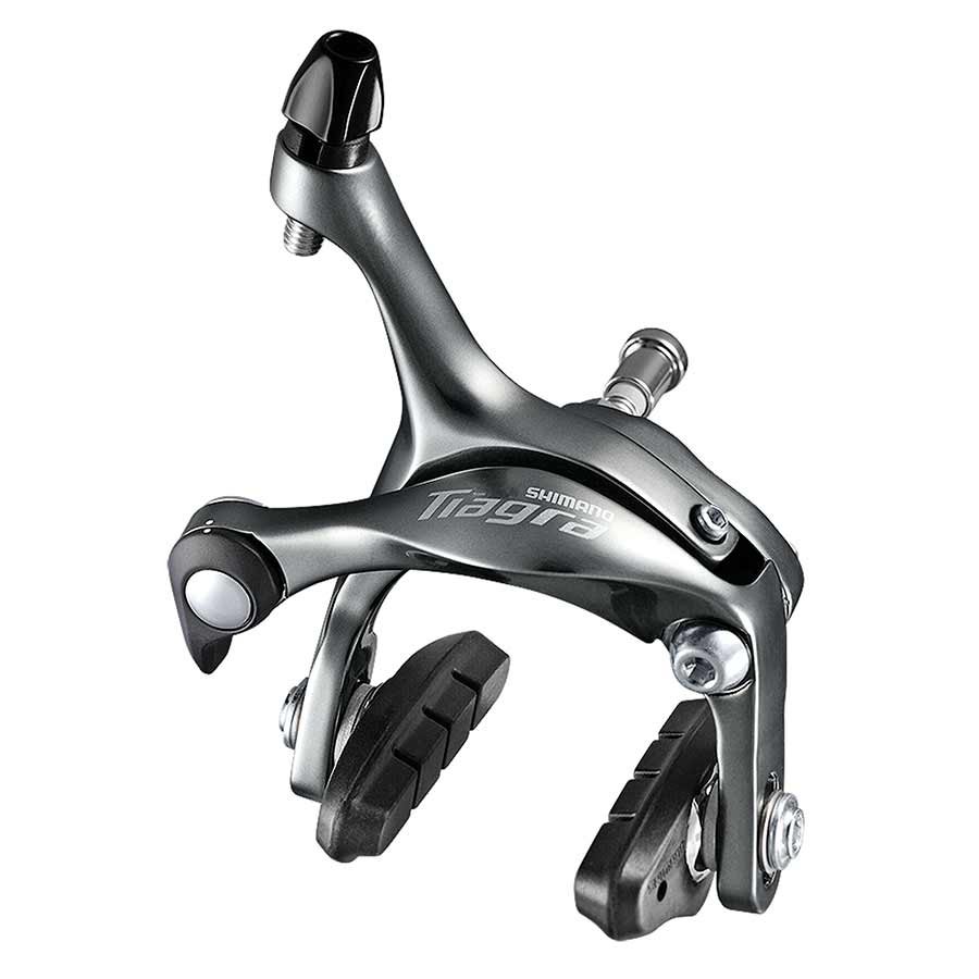 Shimano, Tiagra BR-4700, Caliper Brake, Front and Rear, Reach: 39-51mm, Grey, Pair