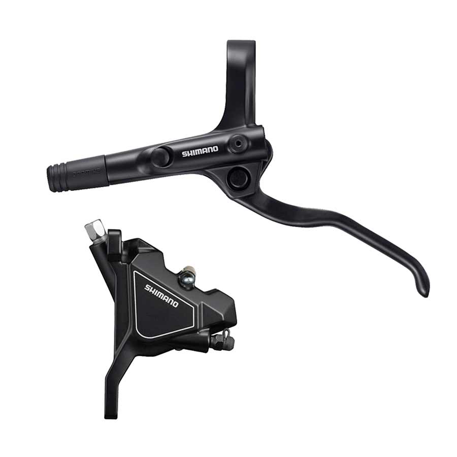 Shimano, BL-MT200/BR-UR300, MTB Hydraulic Disc Brake, Front, Flat mount, Black, Set