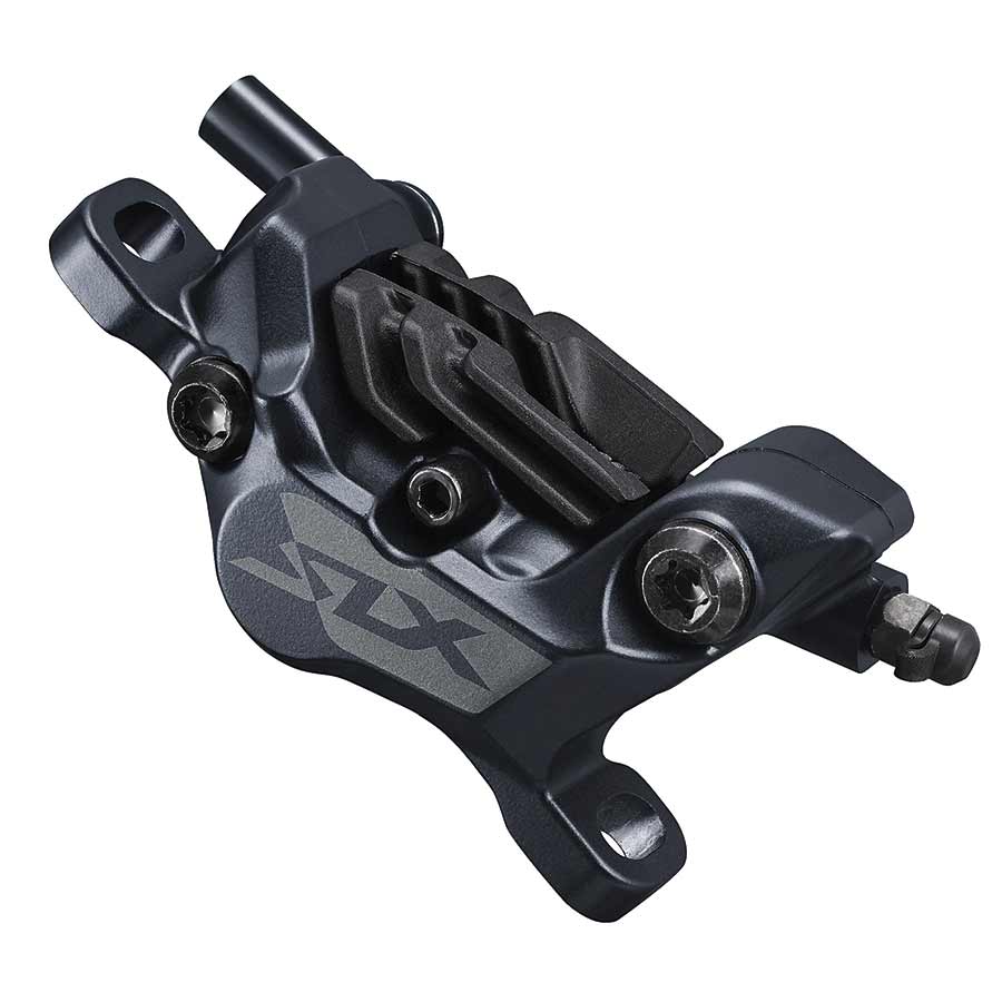 Shimano, SLX  BL-M7100/BR-M7120, MTB Hydraulic Disc Brake, Front, Post mount, Disc: Not included, 444g, Black, Set