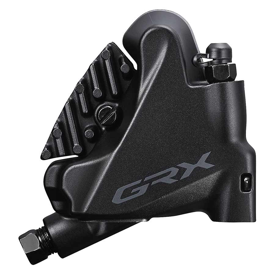 Shimano, GRX BR-RX400, Road Hydraulic Disc Brake Caliper, Front Only, Flat mount