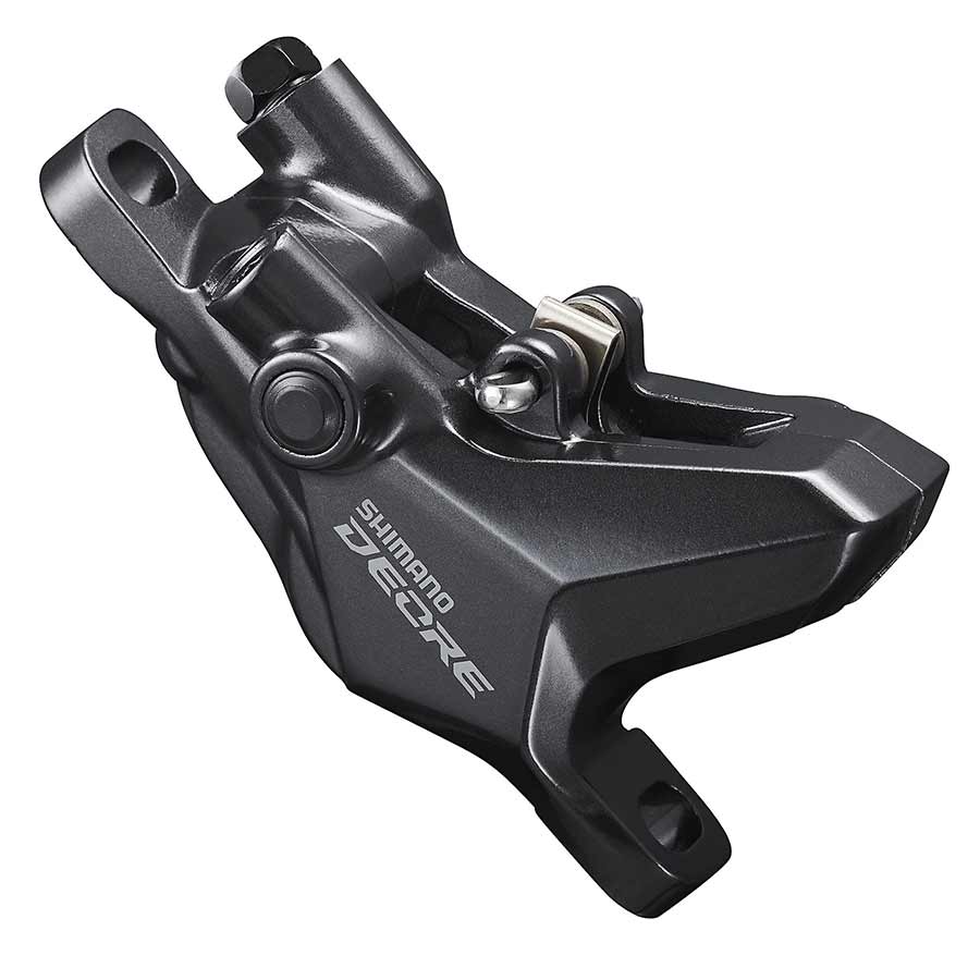 Shimano, Deore BL-M6100 / BR-M6100, MTB Hydraulic Disc Brake, Front, Post mount, Disc: Not included, Black