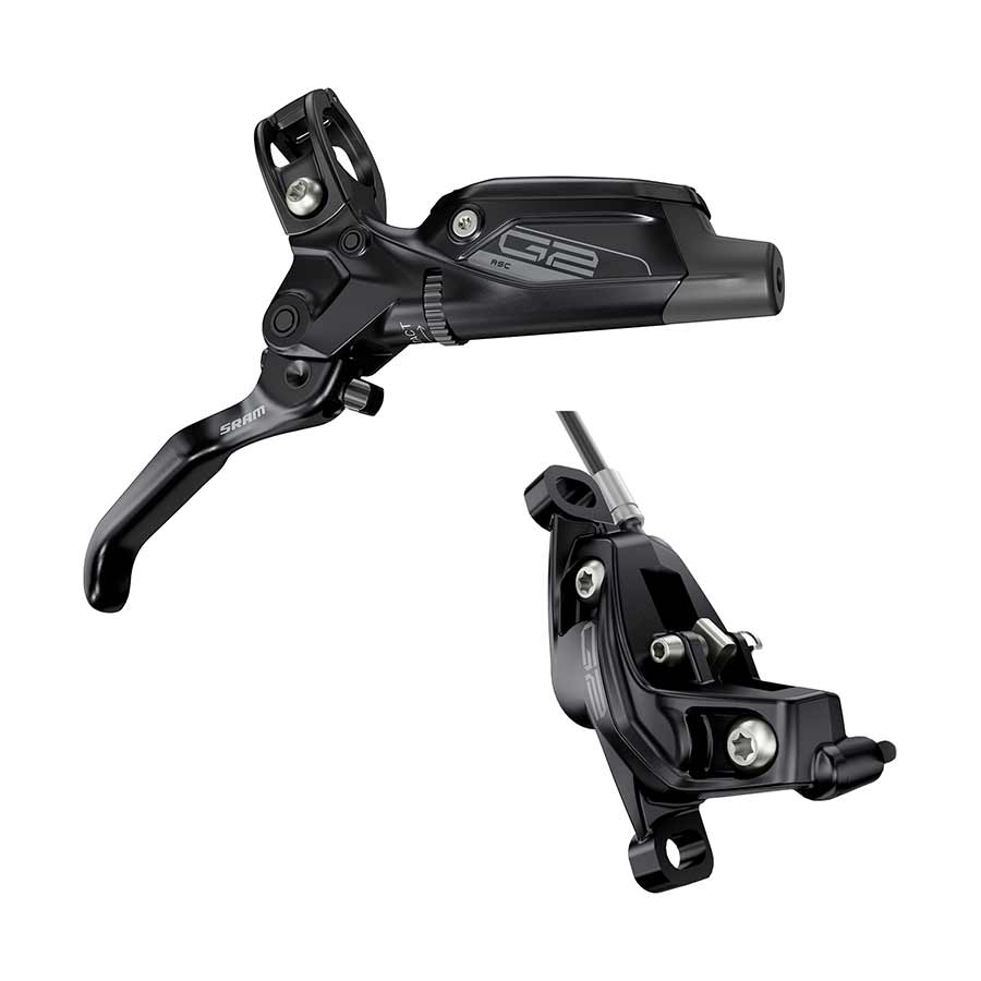 SRAM, G2 RSC A2, MTB Hydraulic Disc Brake, Front, Post mount, Disc: Not included, Black