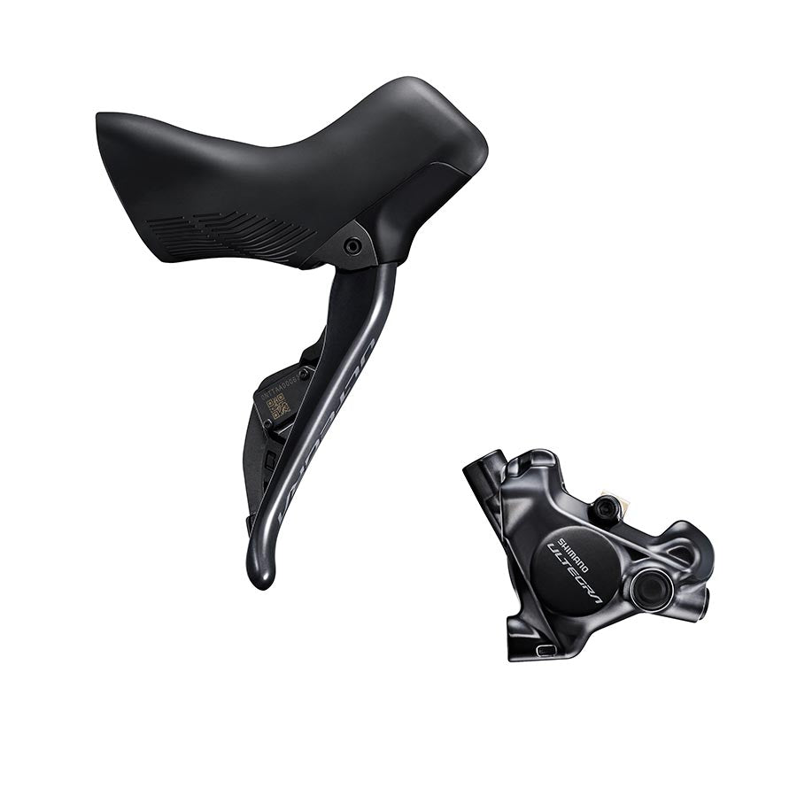 Shimano, Ultegra Di2 ST-R8170 / BR-R8170, Road Hydraulic Disc Brake, Front, Flat mount, Black, IR8170DLF6SC100A