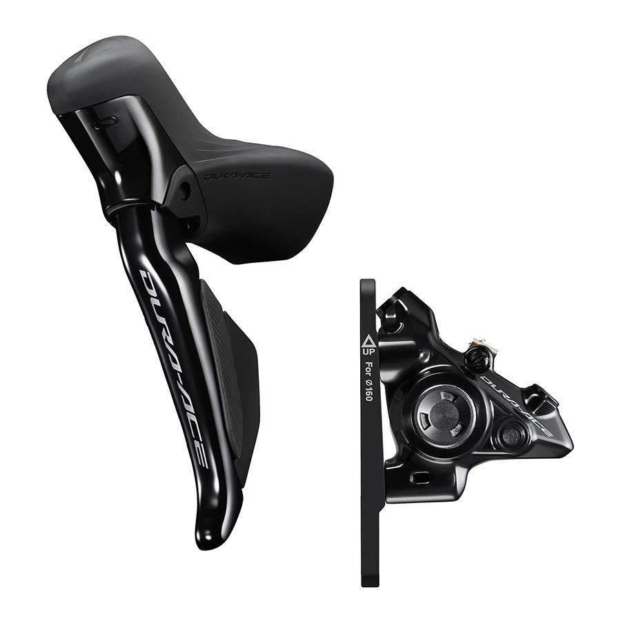 Shimano, Dura Ace Di2 ST-R9270 / BR-R9270, Road Hydraulic Disc Brake, Front, Flat mount, Black, IR9270DLF6SC100A