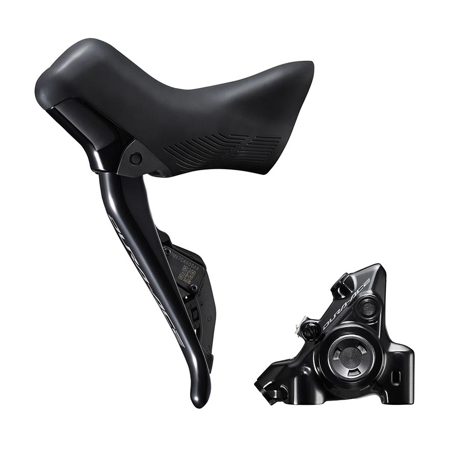 Shimano, Dura Ace Di2 ST-R9270 / BR-R9270, Road Hydraulic Disc Brake, Front, Flat mount, Black, IR9270DLF6SC100A