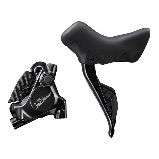 Shimano, ST-R7170 / BR-R7170, Road Hydraulic Disc Brake, Front, Flat mount, Not included, 352g, Black, Set, IR7170DLF6SC100A