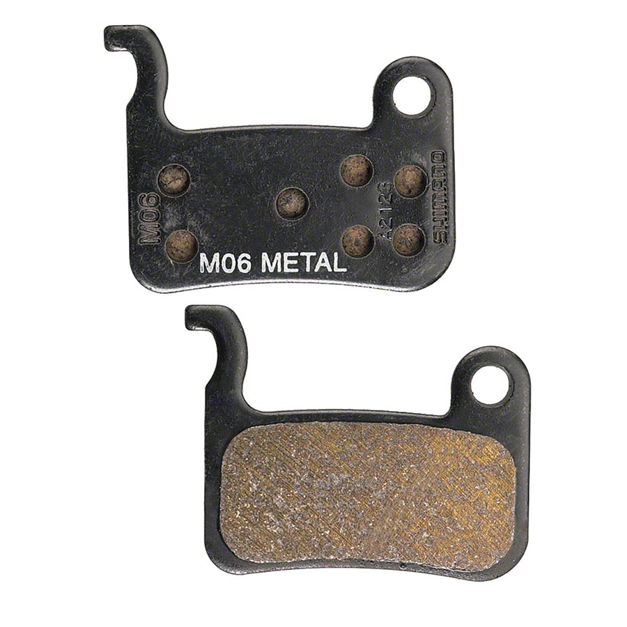 Shimano, M06 A-Type, Disc Brake Pads, Shape: Shimano A-Type, Metallic, Pair, IBPM06MXA