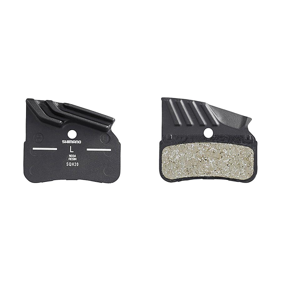 Shimano, N-Type, Disc Brake Pads, Shape: Shimano N-Type, Metallic, Pair, IBPN04CMFA