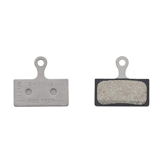 Shimano, G-Type, Disc Brake Pads, Shape: Shimano G-Type/F-Type/J-Type, Resin, Pair