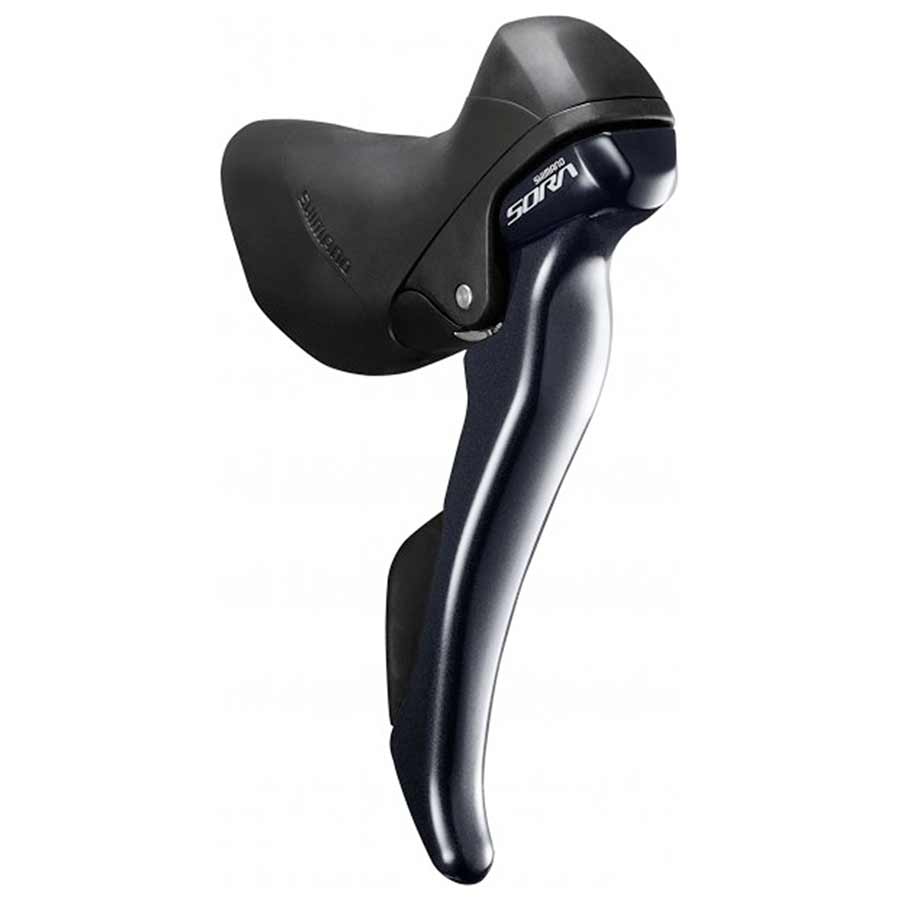 Shimano, Sora ST-R3000, Shift/Brake lever combo, Front 2 sp., Black