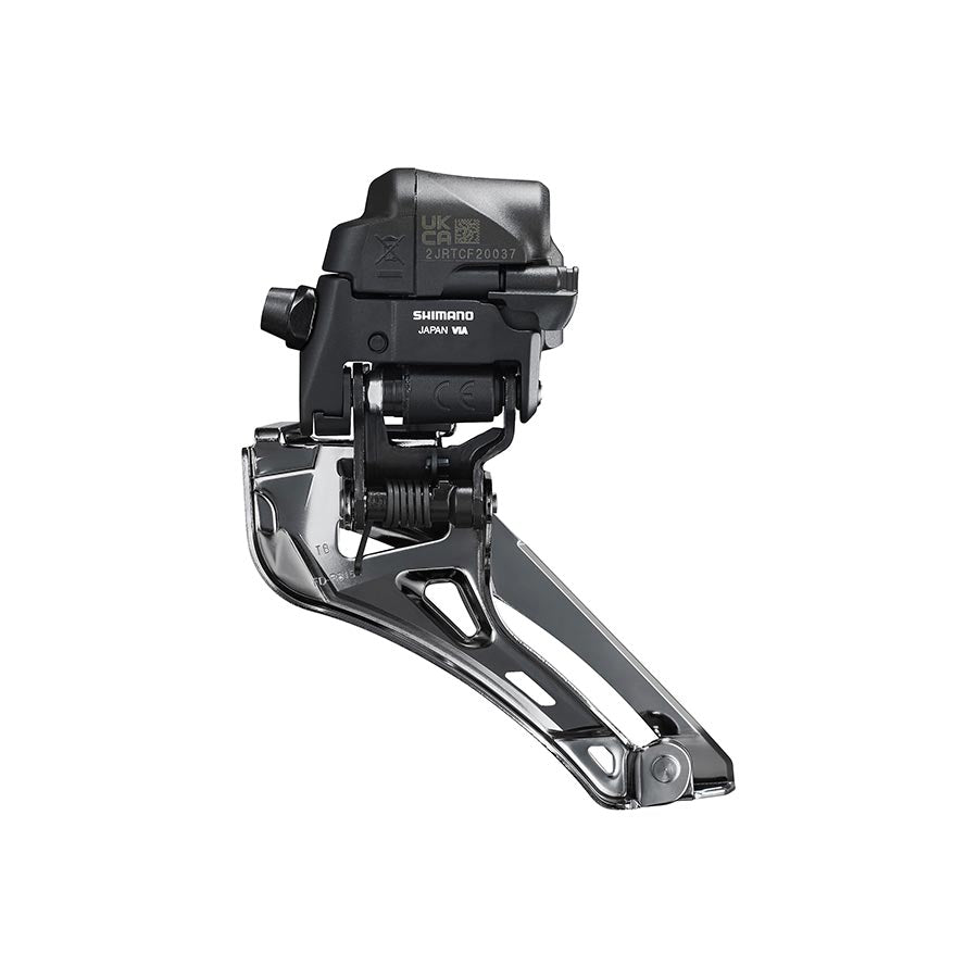 Shimano, Ultegra FD-R8150, Front Derailleur, 2x12, Swing: Down, Cable Pull: Di2, Braze-on, IFDR8150F