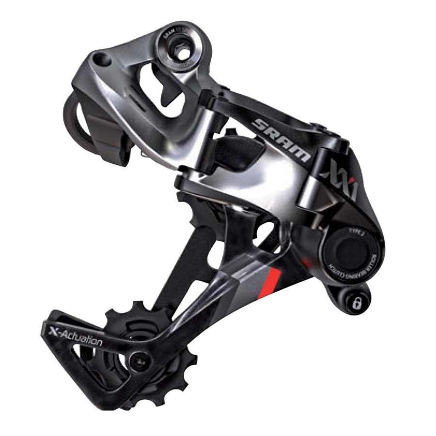 SRAM, XX1 Rear derailleur, 11sp, Type 2.1, Long cage