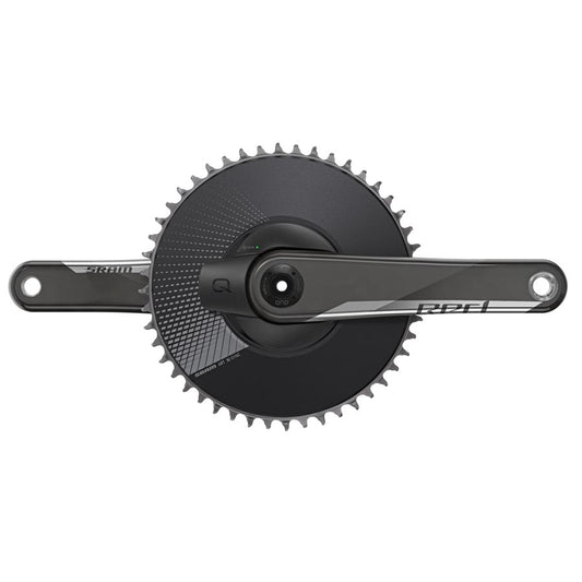 SRAM, Red 1 AXS Quarq, Power Meter Crankset, Speed: 12, Spindle: 28.99mm, BCD: Direct Mount, 50, DUB, 175mm, Black, Road