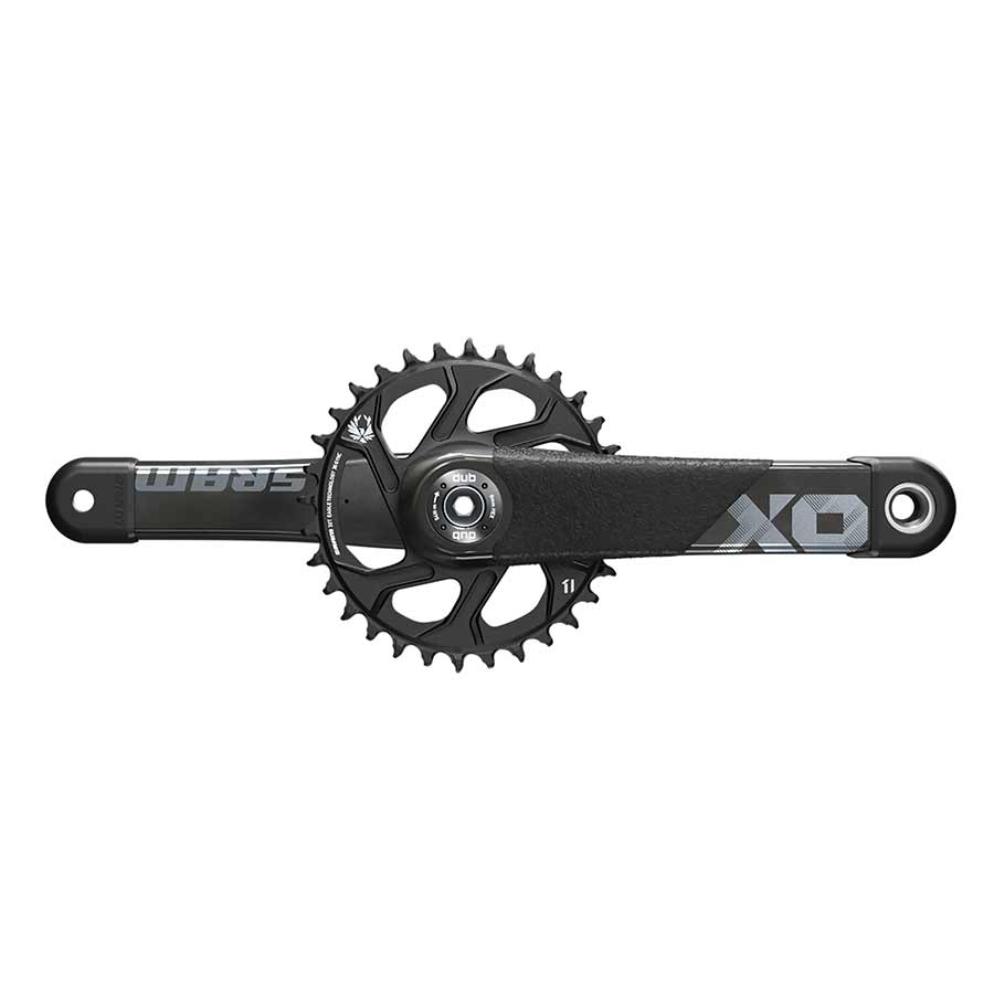 SRAM, X01 DH DUB83, Crankset, Speed: 10/11, Spindle: 28.99mm, BCD: Direct Mount, 34, DUB, 165mm, Black, DH