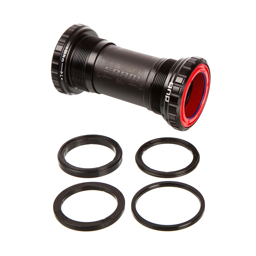 SRAM, DUB BSA Ceramic, Threaded Cups, British, 68/73mm, 28.99mm