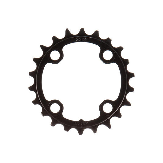 SRAM, 22T, 10 sp, BCD 64mm, 4-Bolt, Inner Chainring, For MTB triple, Aluminum, Black, 11.6215.188.370