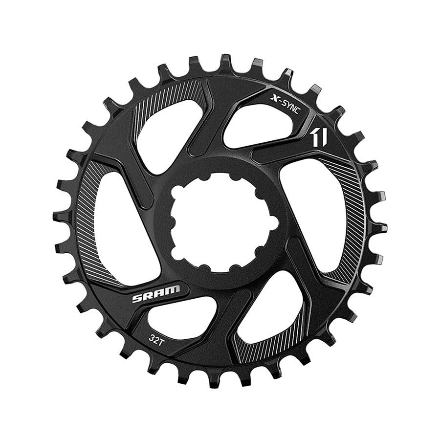 SRAM, X-Sync, 28T, 11sp, Direct Mount Chainring, Offset 3mm, Steel, Black