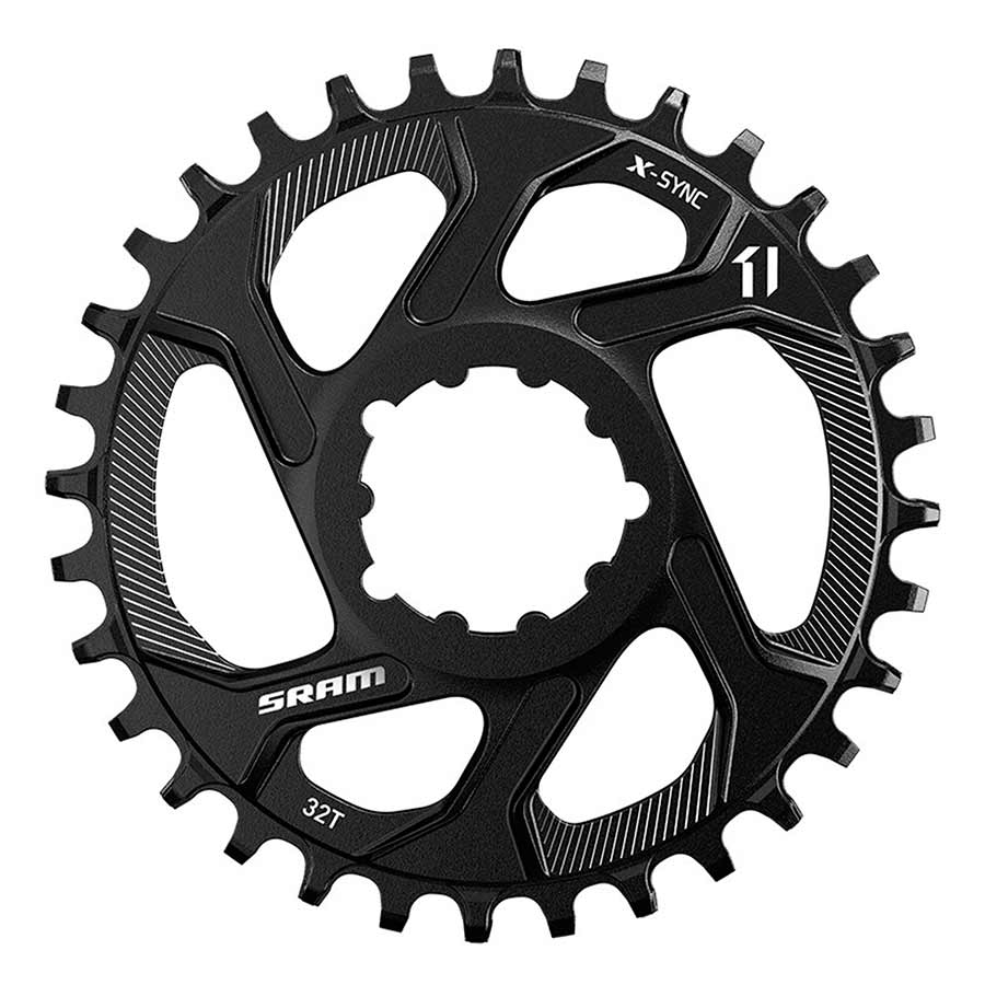 SRAM, X-Sync, 28T, 11sp, Direct Mount Chainring, Offset 3mm, Steel, Black