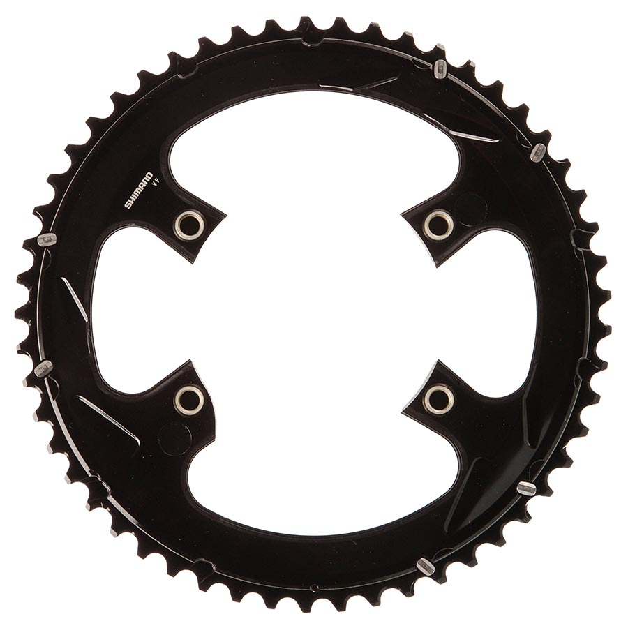 Shimano, Dura Ace FC-R9100, 53T Chainring, MW, 11sp, BCD: 110, Aluminum, Black