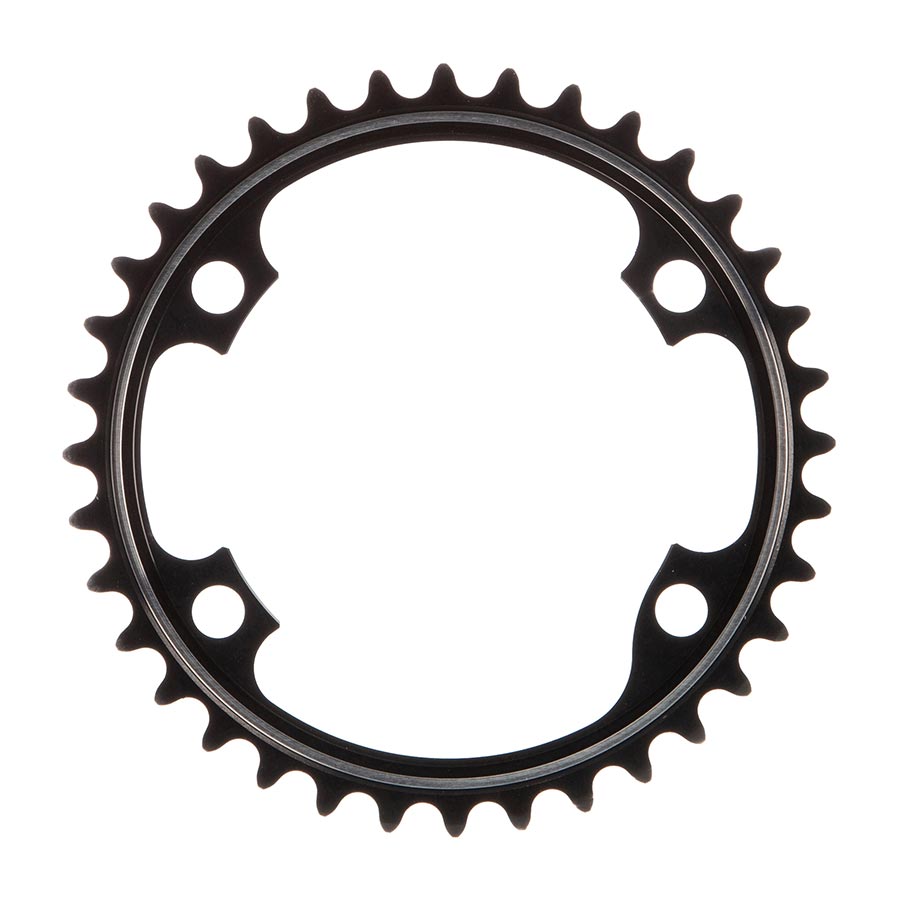 Shimano, Dura Ace FC-R9100, 53T Chainring, MW, 11sp, BCD: 110, Aluminum, Black