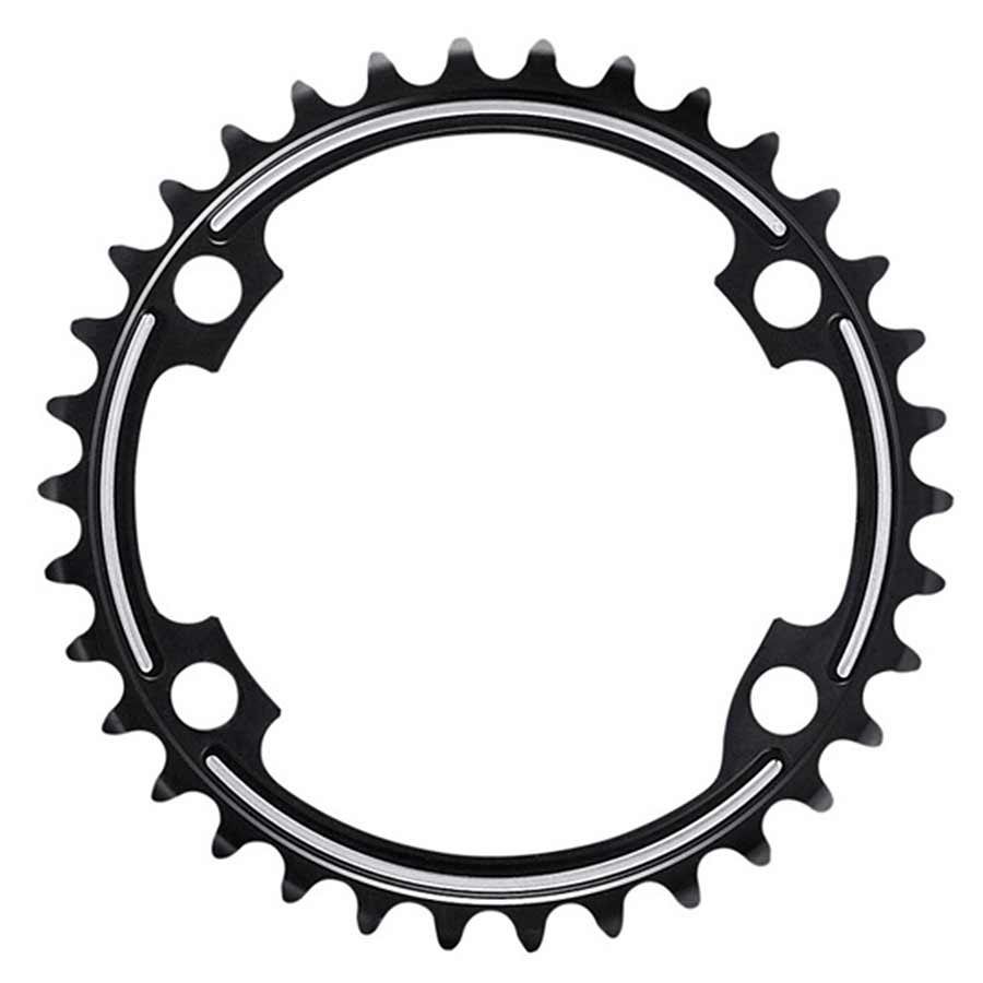 Shimano, Dura Ace FC-R9100, 53T Chainring, MW, 11sp, BCD: 110, Aluminum, Black