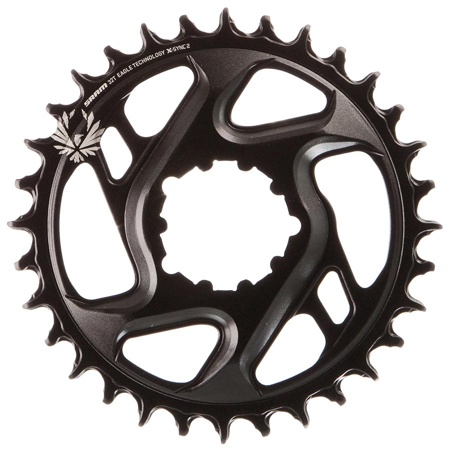 SRAM, 12SP X-Sync 2, 30T Chainring, 12sp, BCD: Direct Mount, 3mm offset, Aluminum, Black