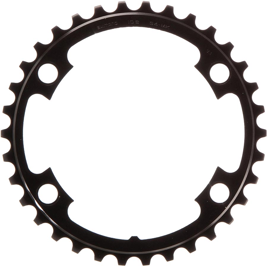 Shimano, Tiagra FC-4700, Chainring, Teeth: 34, Speed: 10, BCD: 110, Bolts: 4, Inner, Aluminum, Grey, Y1RC34000