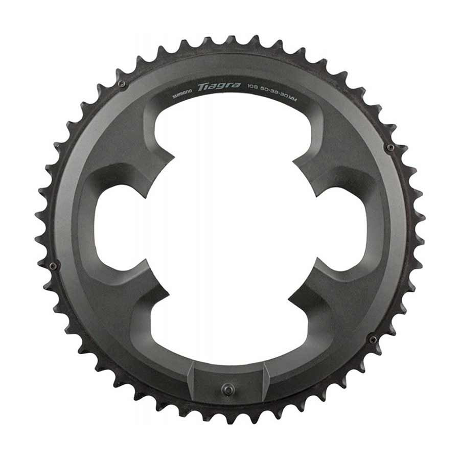 Shimano, Tiagra FC-4703, Chainring, Teeth: 30, Speed: 10, BCD: 74, Bolts: 4, Inner, Steel, Grey, Y1RD30000