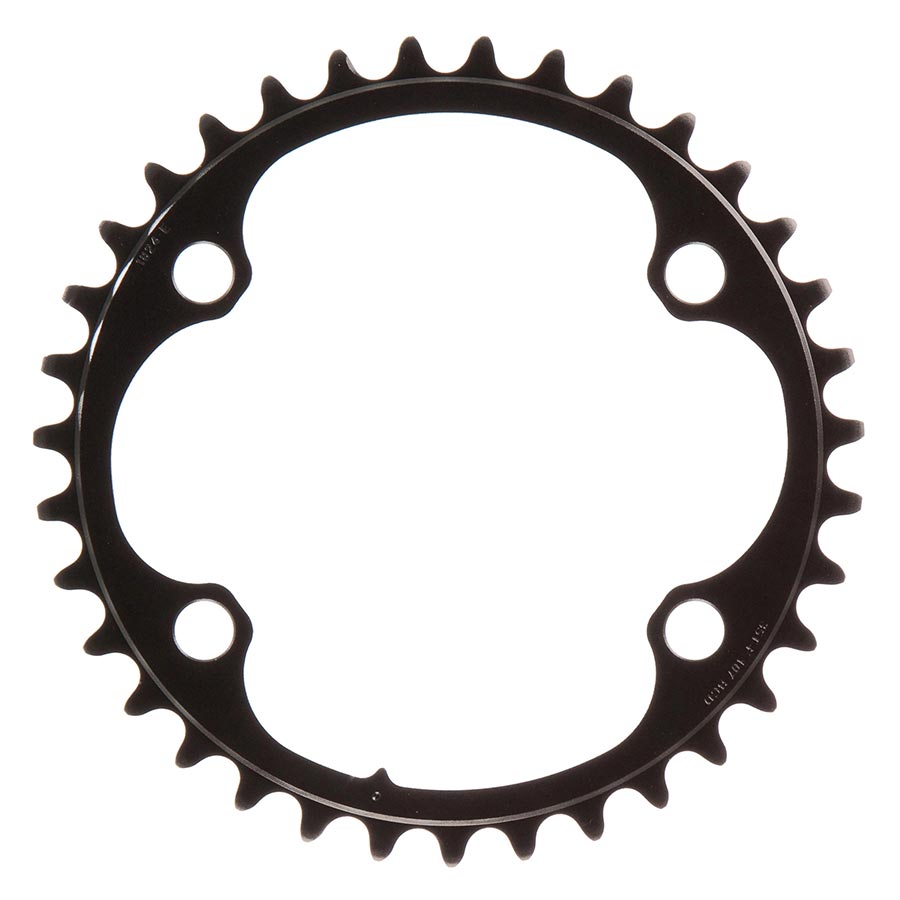 SRAM, Force AXS 2x, Chainring, Teeth: 33, Speed: 12, BCD: 107, Bolts: 4, Inner, Aluminum, Black