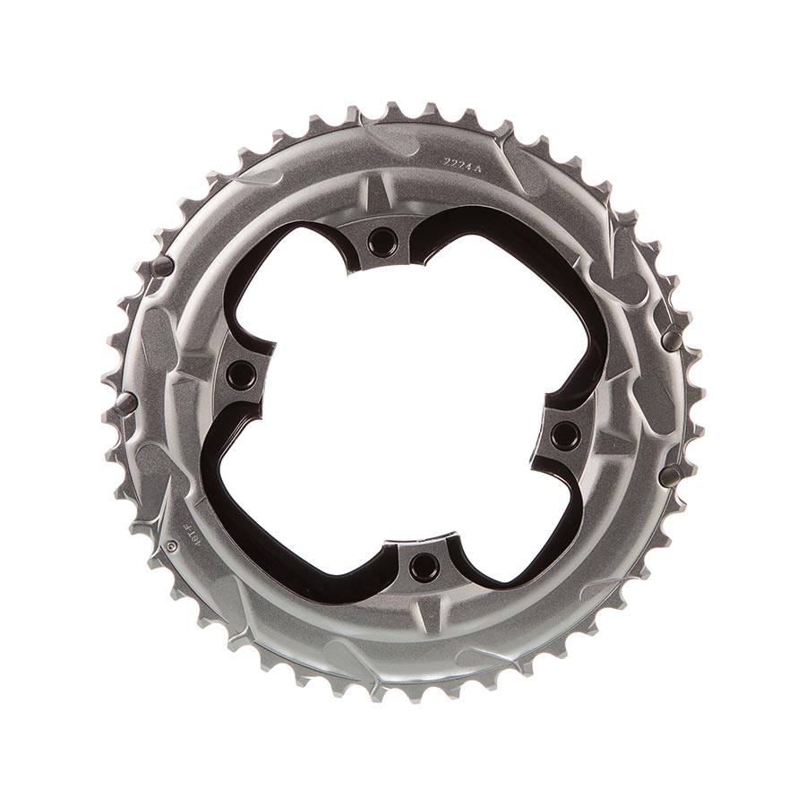 SRAM, Force AXS 2x, Chainring, Teeth: 33, Speed: 12, BCD: 107, Bolts: 4, Inner, Aluminum, Black