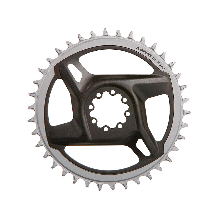 SRAM, Red/Force D1 DM, Chainring, Teeth: 38, Speed: 12, BCD: Direct Mount, Aluminum, Grey