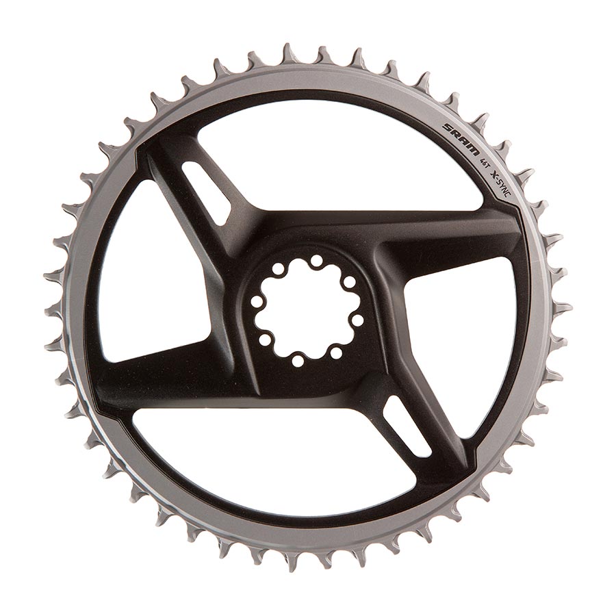 SRAM, Red/Force D1 DM, Chainring, Teeth: 38, Speed: 12, BCD: Direct Mount, Aluminum, Grey