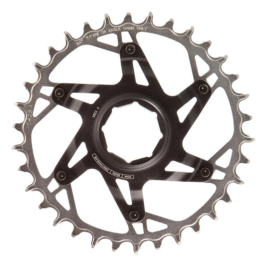 SRAM, XX Eagle T-Type DM E-MTB Brose, Chainring, Teeth: 34, Speed: 12, BCD: Direct Mount, Aluminum/Steel, Black