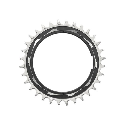 SRAM, Eagle T-Type Thread Mount 0mm Offset, Chainring, Teeth: 32, Speed: 12, BCD: Thread Mount, Aluminum, Black