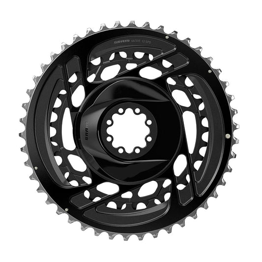 SRAM, Force D2 2x Chainring Kit, Chainring, Teeth: 33/46, Speed: 12, BCD: Direct Mount, Aluminum, Black