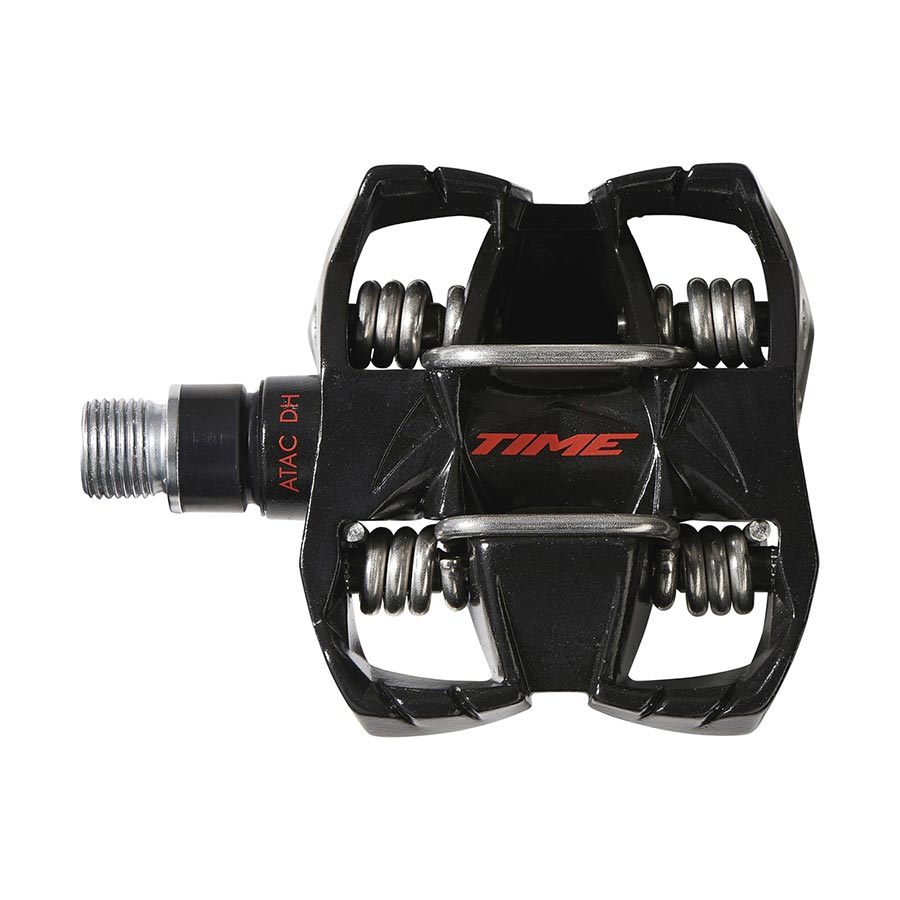 TIME, ATAC DH 4, Pedals, Body: Aluminum, Spindle: Steel, 9/16'', Black, Pair