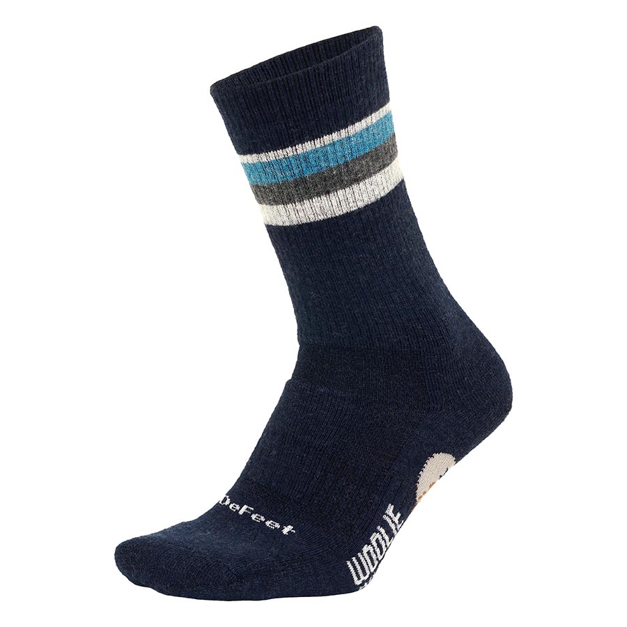 DeFeet, Woolie Boolie 6'', Socks, Compass Navy, L, Pair