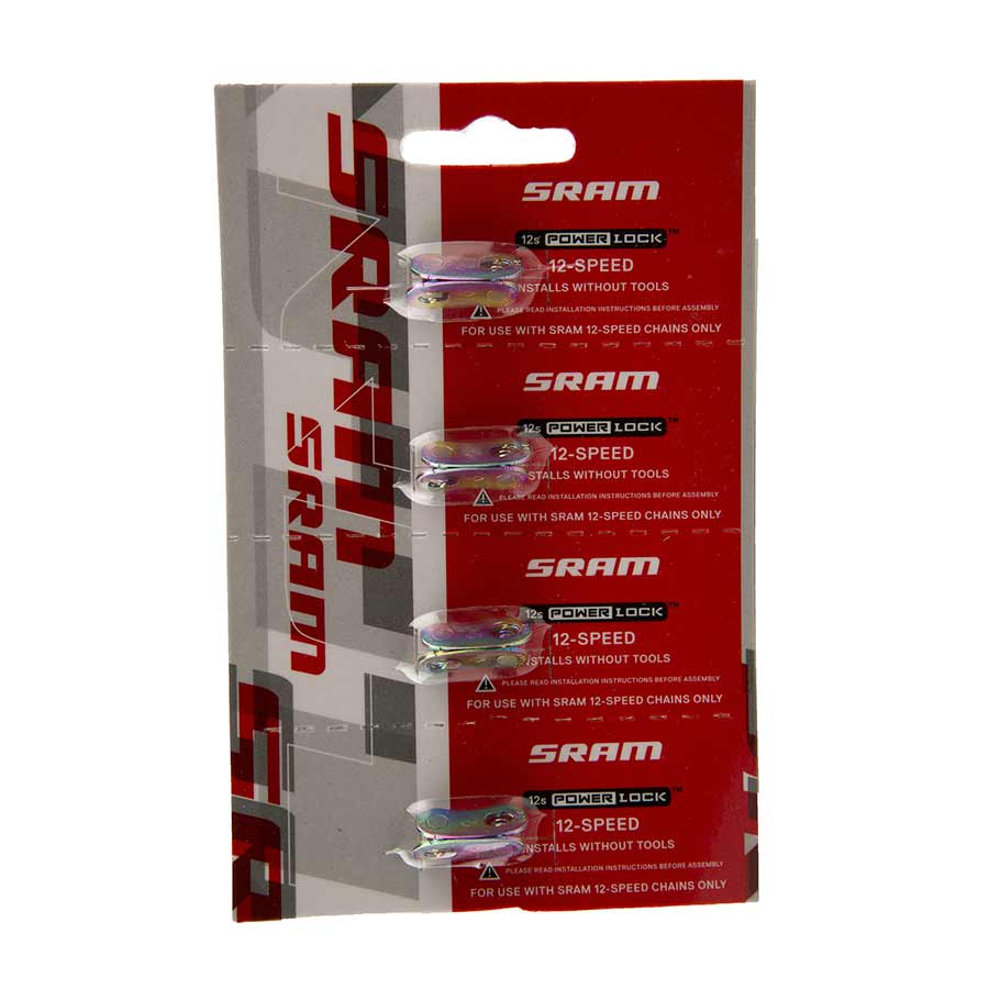 SRAM, Powerlink, 8sp chain connector, Silver, Card of 4