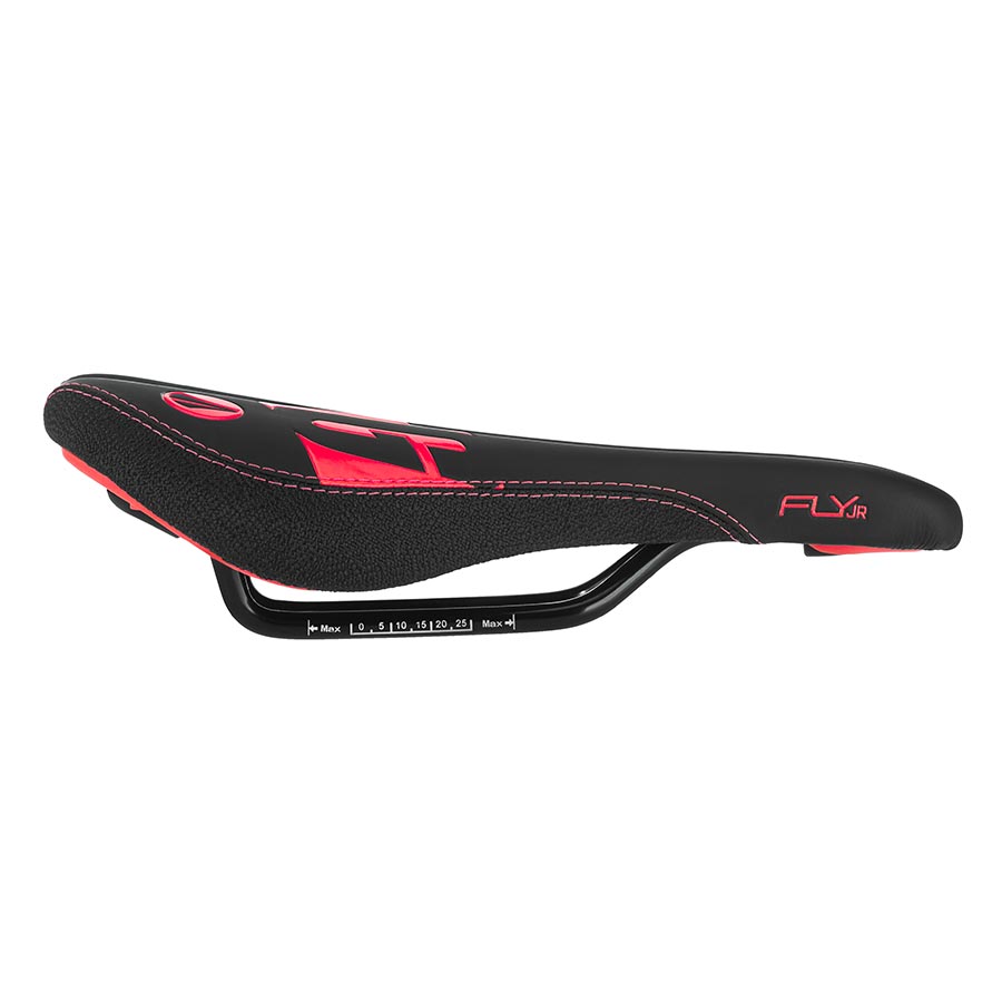 SDG Components, Fly Jr, Saddle, 235 x 122mm, Unisex, 270g, Black/Black