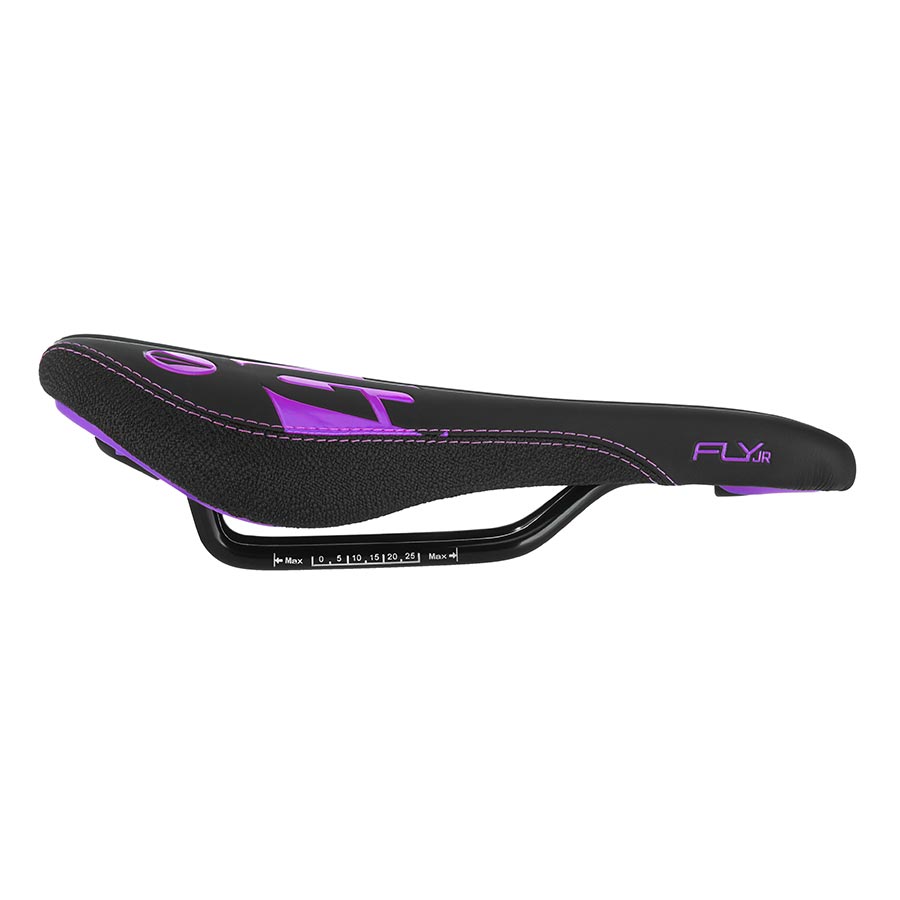 SDG Components, Fly Jr, Saddle, 235 x 122mm, Unisex, 270g, Black/Black