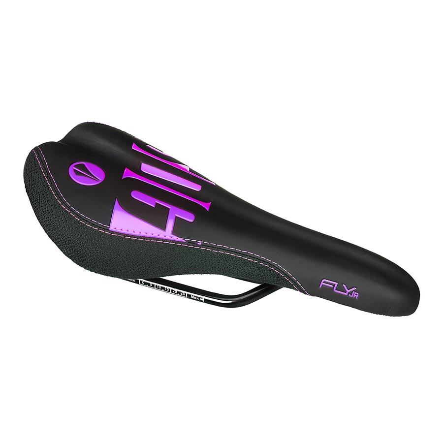 SDG Components, Fly Jr, Saddle, 235 x 122mm, Unisex, 270g, Black/Black