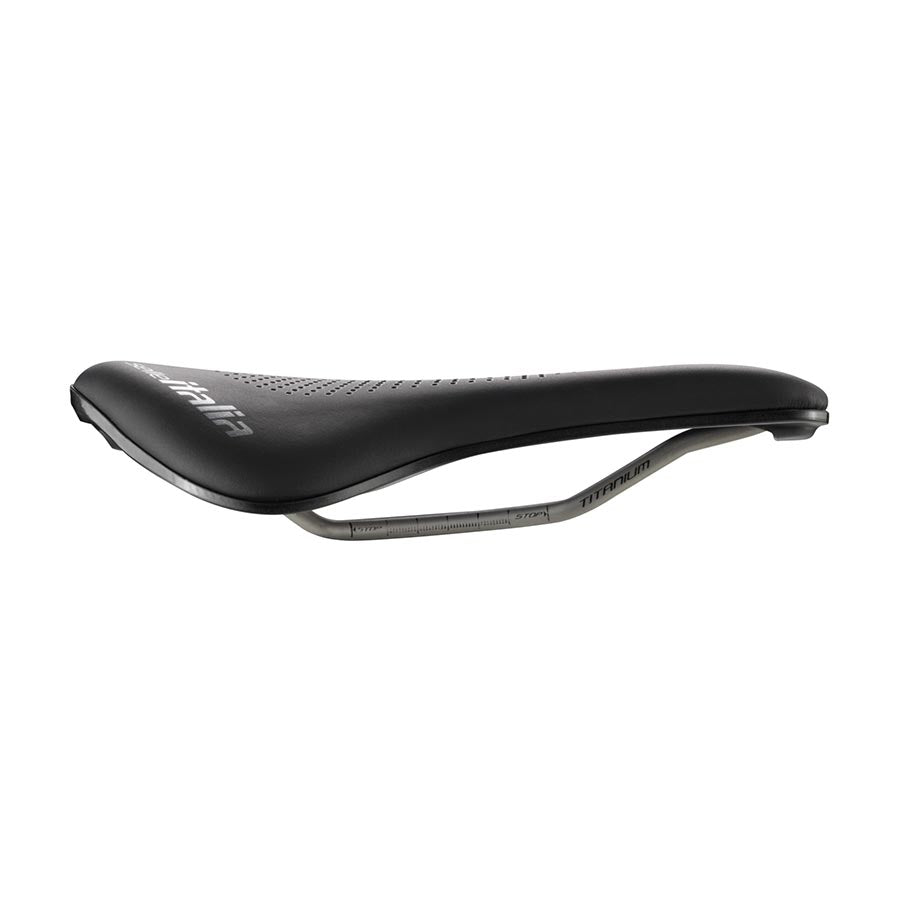 Selle Italia, Max Novus EVO Boost Ti 316 Superflow, Saddle, 245 x 160mm, Unisex, 228g, Black