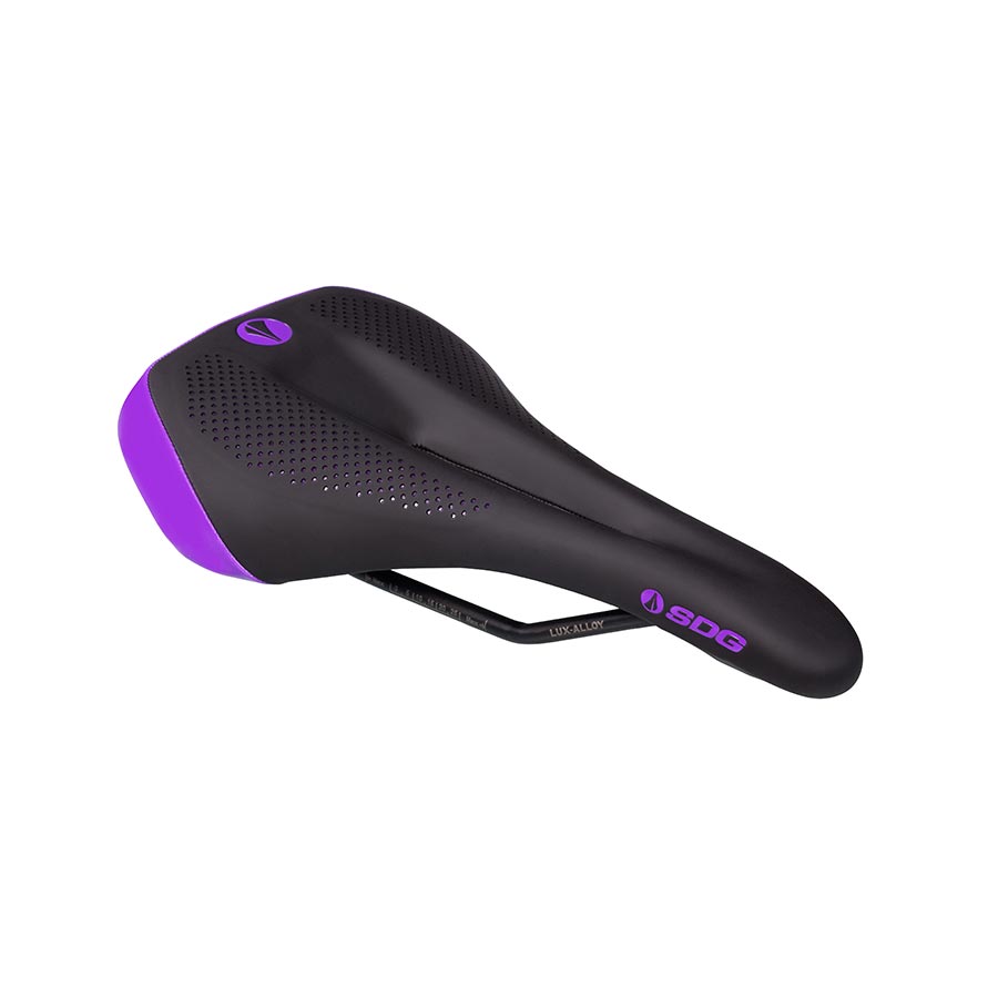 SDG Components, Allure V2 Lux-Alloy, Saddle, 260 x 140mm, Women, 245g, Black